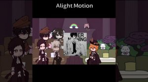 Bsd react to Dazai Osamu| rus/eng