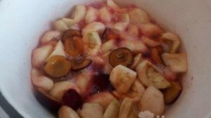 Повидло из яблок и слив на зиму