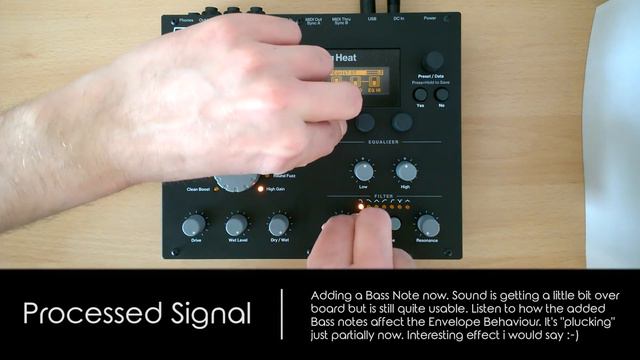 Elektron Analog Heat on Sine Waves (Melody and Bass) - How does it sound? смотреть онлайн