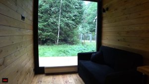 Современная маленькая дача (мини-дом) 20м2 | Каркасный дом | Tiny house