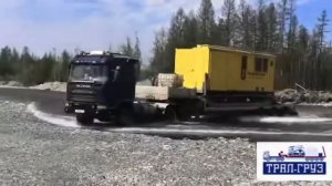 Якутия. Переезд через речку. Трал. SCANIA 6X6. SCANIA G480. СКАНИЯ. СКАНИЯ ТРАЛ. SCANIA OFF ROAD 6X