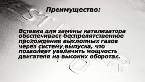 ВСТАВКА ДЛЯ ЗАМЕНЫ КАТАЛИЗАТОРА STINGER Vesta 4-2-1