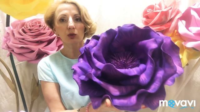 Колеровка краска больших Цветов смотреть онлайн