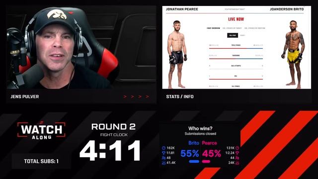 UFC Watch Along with Jens Pulver | #UFCVegas82