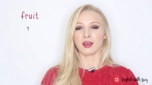 Learn Names of Fruit Vegetables & Nuts Vocabulary + Pronunciation British English Lesson