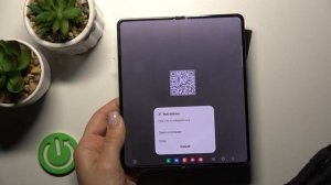 How to Scan QR Codes in SAMSUNG Galaxy Z Fold 4 – QR Code Scanner