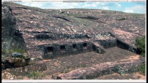 Это огромный космический корабль. Инки вырезали его в скале