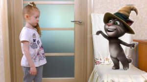 МОЙ ГОВОРЯЩИЙ КОТ ТОМ СОФИЯ И КОТИК ЗАБАВНЫЕ ИСТОРИИ SOFIA & DIMA