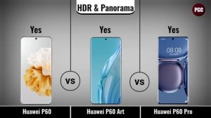 Huawei P60 VS Huawei P60 Art VS Huawei P60 Pro