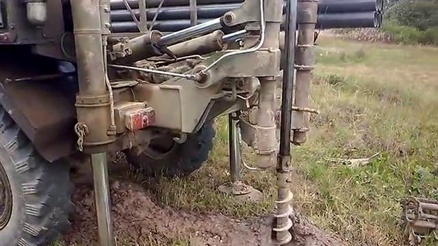 Шнековое бурение скважины на песок смотреть онлайн