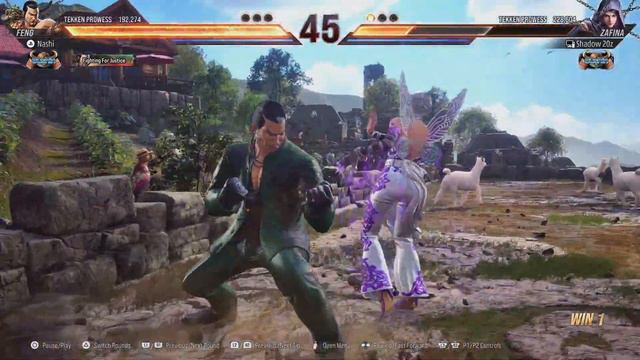 T8 - Nashi (Feng) Vs Shadow (Zafina) - Tekken 8 Reply System смотреть онлайн