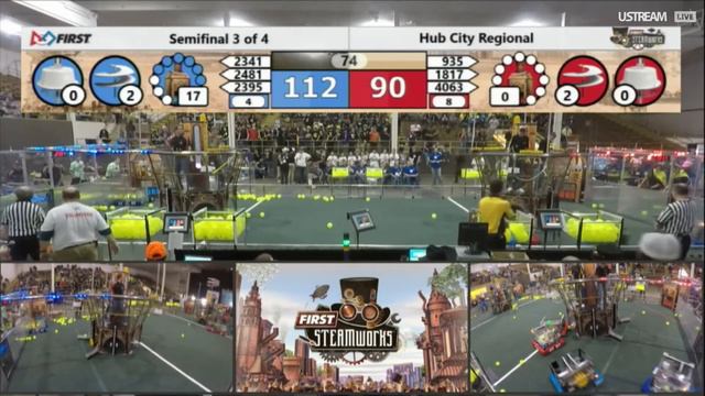 2017 FIRST Robotics Competition Hub City Regional SF1-2 смотреть онлайн