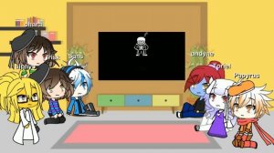Undertale reacts to "Sans and Yukari Vs chara" (lazy)