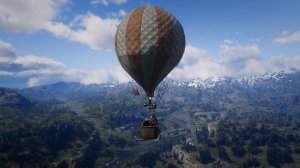 Red Dead Redemption 2 - Hot Air Balloon mods - РДР моды - установка и обзор мода