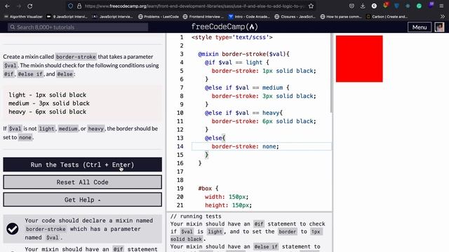 Front End Development Libraries: FreeCodeCamp Sass смотреть онлайн