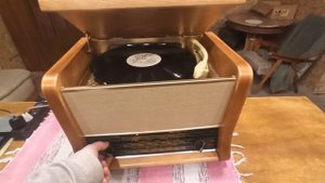 Ламповая радиола Рекорд 61, Винил/Bluetooth/aux