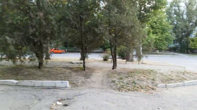 Небольшая прогулка по городу Днепрорудный.
