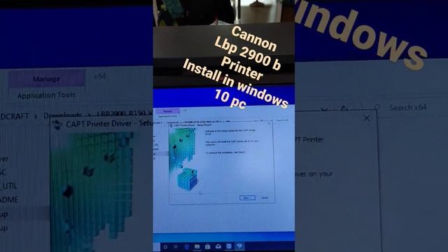 How to install Cannon LBP 2900b laser printer install in windows 10 pc? kese kare cannon 2900instal