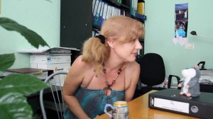 Говорящий хомяк поздравляет начальника