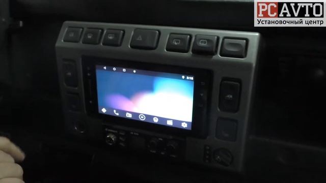 Land Rover Defender - Android-магнитола и камера заднего вида с Алиэкспресс смотреть онлайн