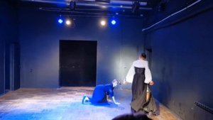 Фехтование "Мария Стюарт" Шиллер. Анастасия Иванова и Дарина Анонова. 3 курс Мастерская Н.Ю Поздеев