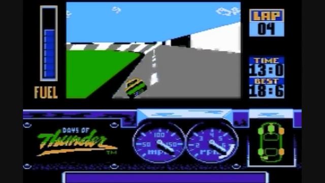 Days of Thunder - NES Playthrough смотреть онлайн