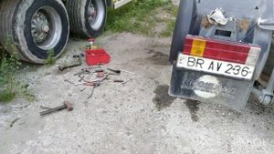 СЕРЫЙ DAF95XF, TO-2, замена сальника полуоси,часть-13я