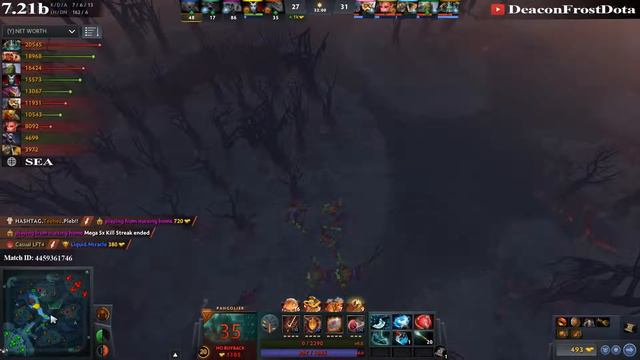 Raven [Pangolier] 12 Kills Interesting Odd Build ► Dota 2 7.21b смотреть онлайн