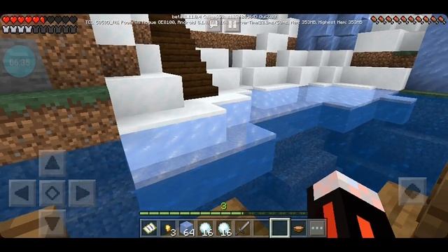 Карта Майнкрафт снежная смотреть онлайн