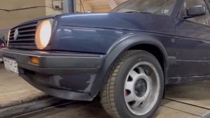 Выхлоп GTI гольф 2 | урчащий golf | тюнинг