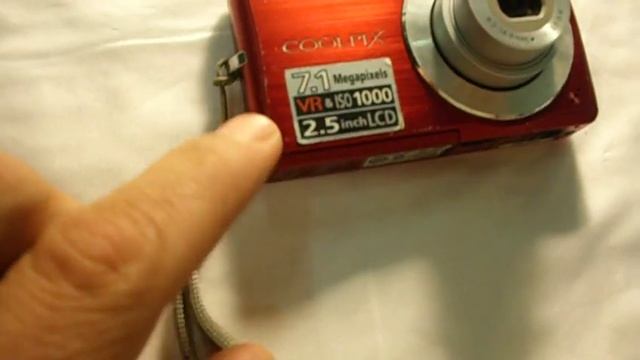 EBAY AUCTION: NIKON COOLPIX S200 7.1MP RED DIGITAL CAMERA смотреть онлайн