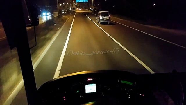 Mercedes Benz Tourismo 15rhd ile gece yolculuğu/Bu otobüs Uçakla kapışır :) смотреть онлайн