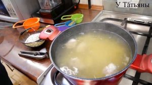 Суп РАССОЛЬНИК с овсяными хлопьями и огурцами / Как сварить рассольник / Рассольник рецепт.