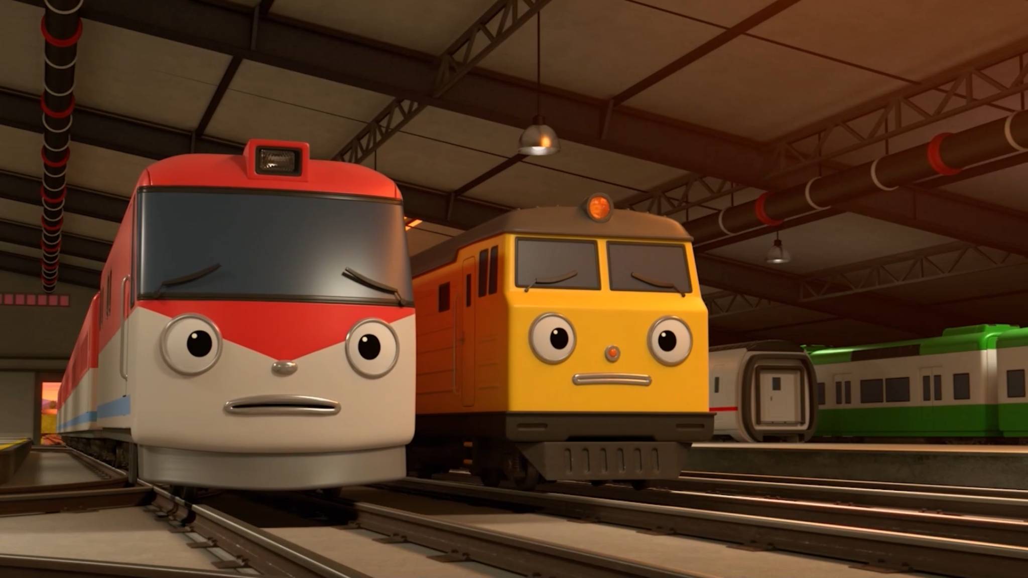 Паровозик Титипо, 3 сезон, 13 серия. Страшный гость мистера Хоба