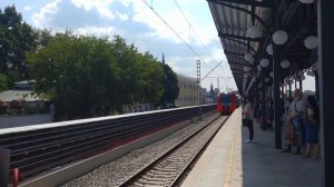 Электропоезд ЭС2Г-119"Ласточка" станция МЦД-2 Москва-Каланчёвская