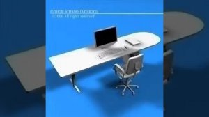 3D Model Office Desk Review