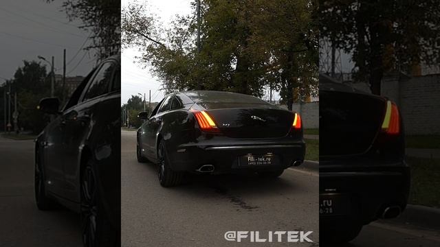 Тюнинг выхлопной системы Jaguar XJ 5 литров Supercharged смотреть онлайн