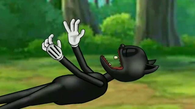 Мультяшный кот против Мультяшный пёс "cartoon cat vs cartoon dog"