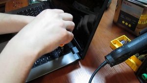 разбираем ноутбук DNS W271ESQ