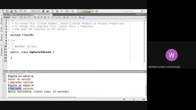 Excepciones y Clases Fundamentales en Java смотреть онлайн