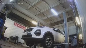 Установка фаркопа на Kia Sportage 2020 год. Aragon, арт. E2502CV