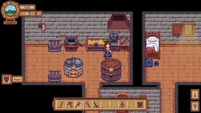 01 месяц 14 день Деньги прокачаны Дрова Travellers Rest v.0.5.1f