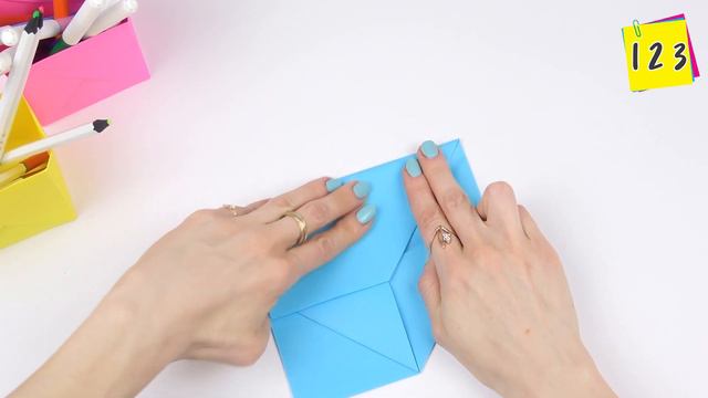 How To Make A Paper Box of 1 sheet of paper | DIY paper box | DIY easy paper crafts