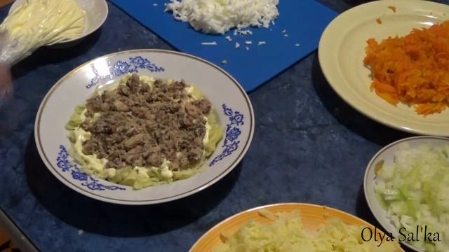 #Салат " Мимоза".#Видеорецепт. смотреть онлайн