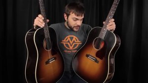 Gibson J45 True Vintage vs J45 Standard Comparison - Which guitar sounds better?