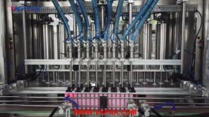 8 форсунок 500ml сервомоторный поршень пластиковой бутылки шампуня автоматическая машина наполнения