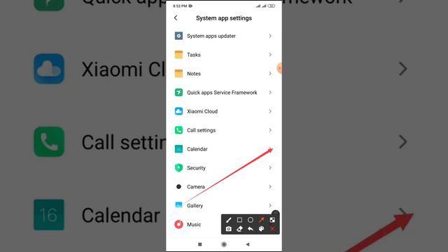 How to calendar account setting on Xiaomi phone