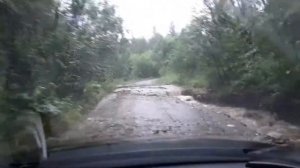 Бийка - Яйлю. Дорога под водой. Север Телецкого озера
