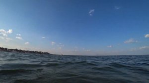 Глубина МОРЯ на пляже в ГЕНИЧЕСКЕ