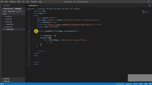 JavaScript ES6+: A Quick and Thorough Guide in 36 Minutes